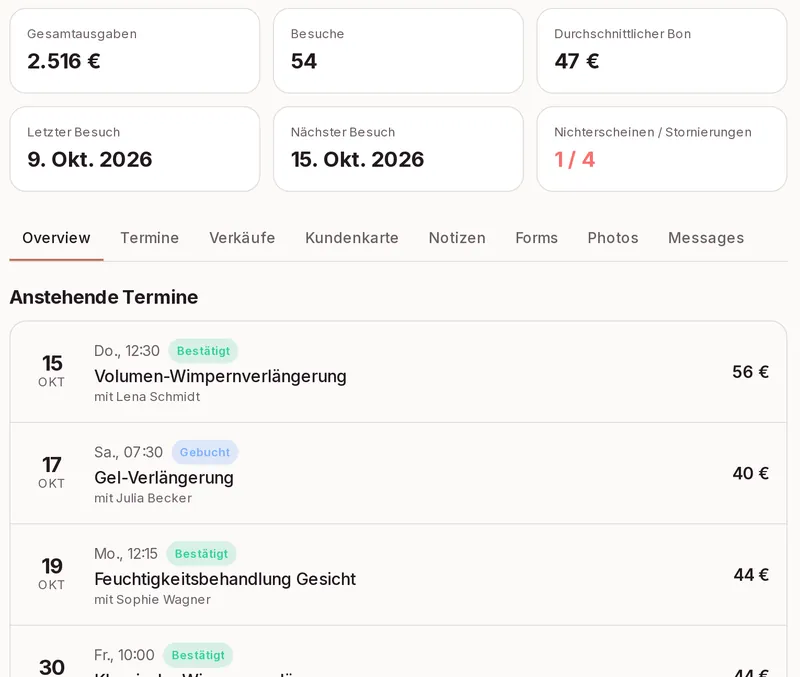 Kundenkarte