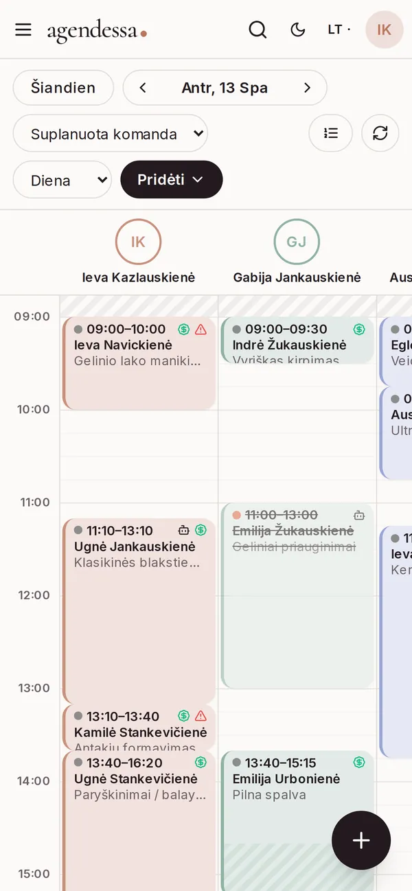Jūsų diena iš pirmo žvilgsnio: Šiandien ekranas