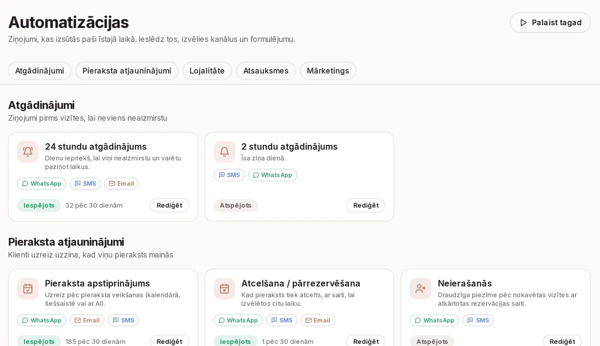 Sasniedziet lojālos klientus: kampaņas klientu grupām