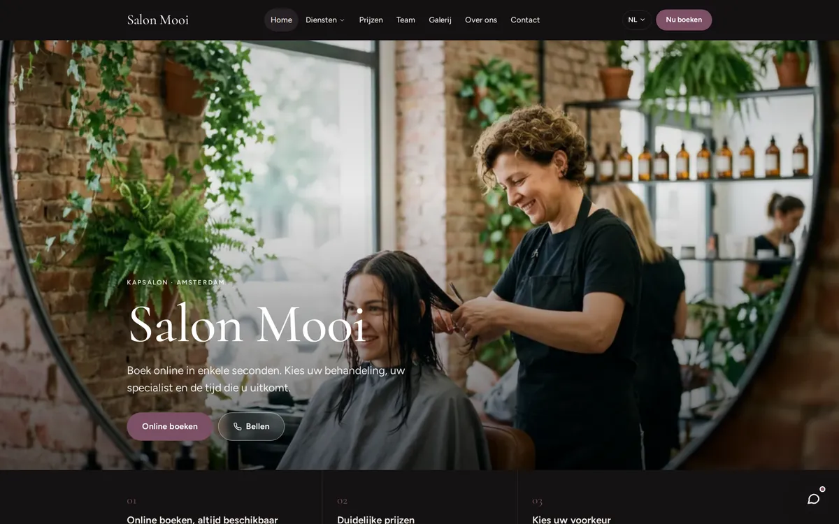 Je website