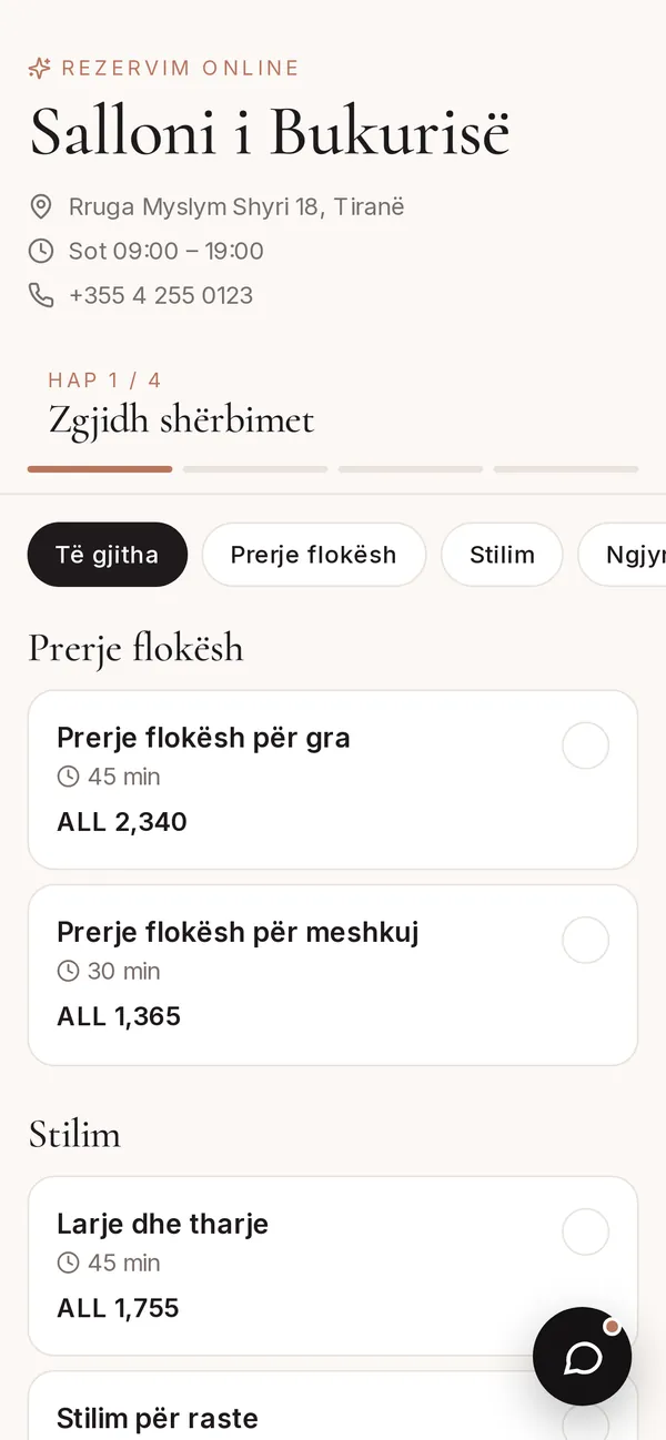 Rezervim online